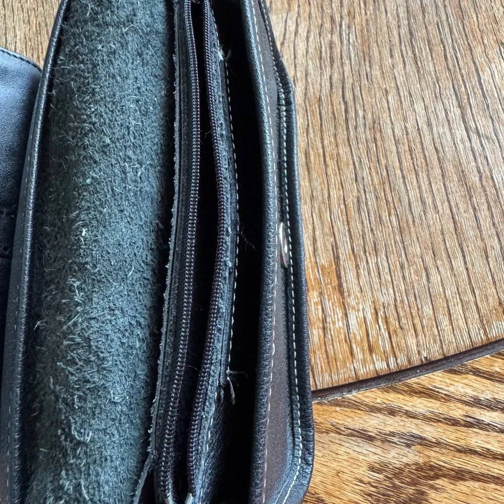 Harley-Davidson Black Leather Clutch - Picture 4 of 6